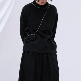 Contrast Stitch Sweater