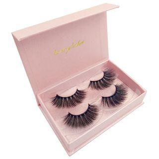 False Eyelashes (2 Pairs) (various Designs)