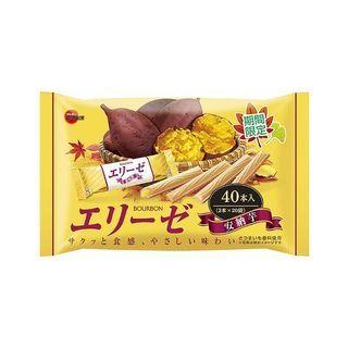 [limited] Sweet Potato Cream Sandwich Wafer Roll (pack Of 40) Pack Of 40