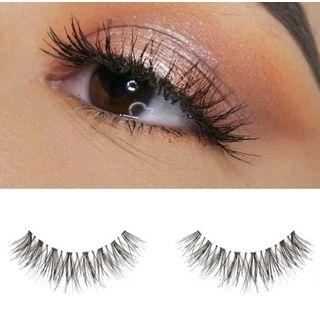 Ardell  - Faux Mink False Eyelashes (wispies), 4 Pairs Wispies, 4pairs
