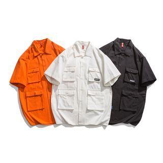 Short-sleeve Pocket Cargo Shirt