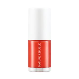 Nature Republic - Color And Nature Nail Color (#07 Red Grapefruit) 8ml