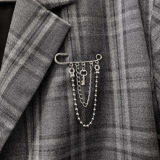 Chain Brooch As Shown In Figure - One Size