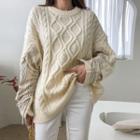 Mix-and-match Cable Sweater