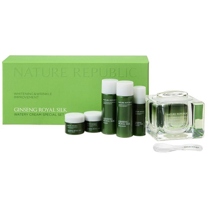 Nature Republic - Ginseng Royal Silk Watery Cream Special Set : 7 Pcs