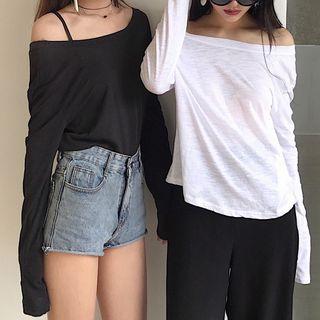 Plain Short-sleeve T-shirt / Long-sleeve T-shirt