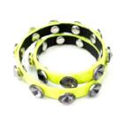 Double Layer Bracelet Yellow - One Size