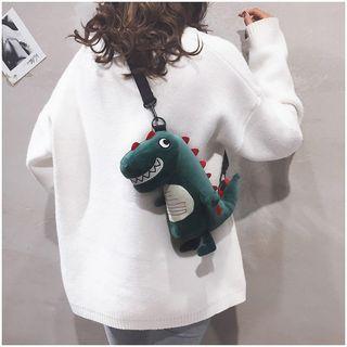 Dinosaur Crossbody Bag Green - One Size