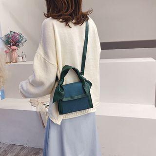 Panel Quilted Crossbody Bag