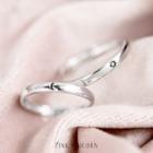 Couple Matching Ring S925 Silver - Shadow - One Size
