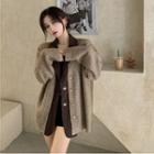 Mock Two Piece Striped Blazer Cardigan