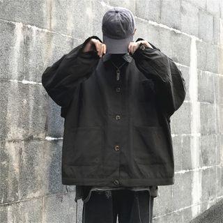 Front Pocket Button Shirt