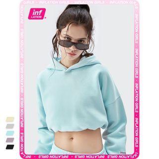 350g Brushed Fleece-lined Hoodie In 5 Colors