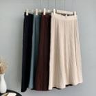 Chunky Knit Midi Skirt