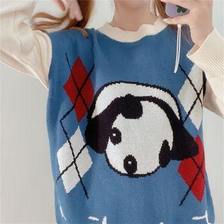 Panda Sweater Blue - One Size