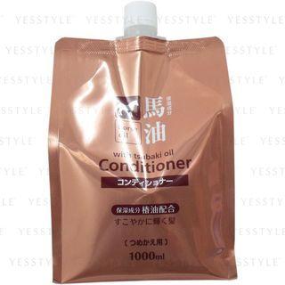 Cosme Station - Kumano Horse Oil Conditioner With Tsubaki (camellia) Oil (refill) 1000ml