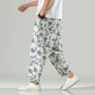 Nature Print Harem Pants