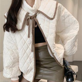 Tie-strap Cotton Jacket
