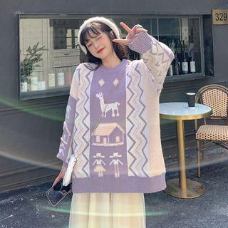 Alpaca Jacquard Sweater