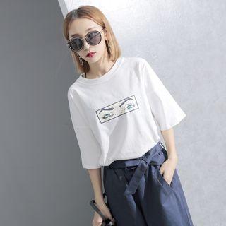 Reversible Loose-fit Printed T-shirt