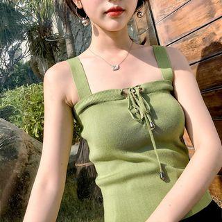 Bow Knit Tank Top