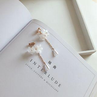 Acrylic Flower Dangle Earring