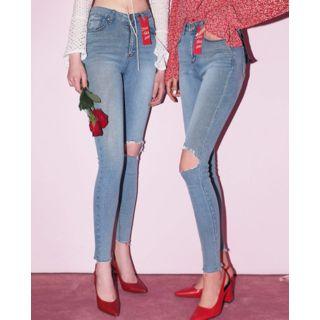 -5kg Rose Edition Cutaway Skinny Jeans Vol.3