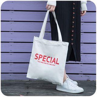 Printed Canvas Shopper Bag (various Designs)