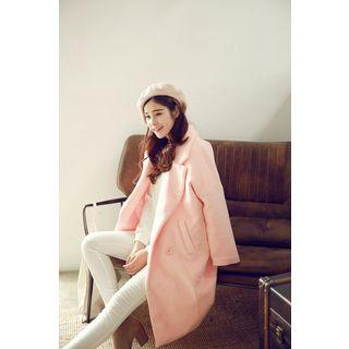Notch Lapel Oversized Coat