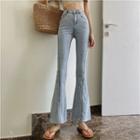 High-waist Flare Jeans