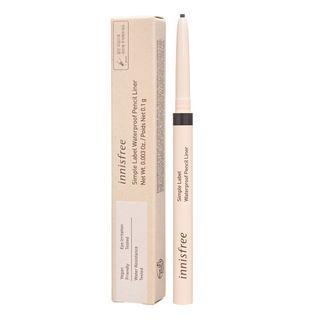 Innisfree - Simple Label Waterproof Pencil Liner - 4 Colors #02 Deep Brown