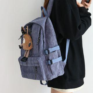 Corduroy Backpack / Charm / Set
