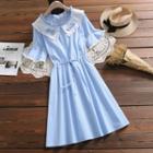 Short-sleeve Short-sleeve A-line Dress