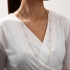 Layered Necklace 9054 - Gold - One Size