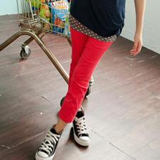 Cuffed Cropped Pants
