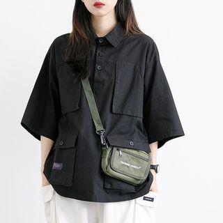 Pocket-detail Short-sleeve Cargo Shirt