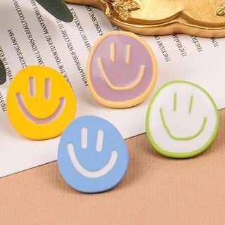 Smiley Ear Stud / Clip-on Earring