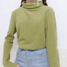 Fruit Embroidered Long-sleeve T-shirt