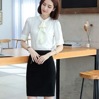 Short-sleeve Blouse / Dress Pants / Skirt / Set
