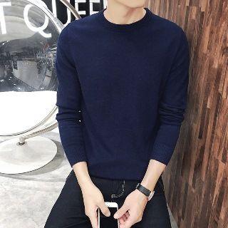 Long-sleeve Crewneck Sweater