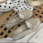 Beaded Espadrille Loafers