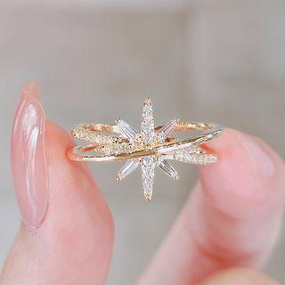 Star Ring Ly2688 - Gold - One Size