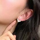 Faux Pearl Ear Jacket As Shown In Figure - One Size