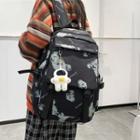 Astronaut Print Backpack / Bag Charm / Set