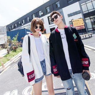 Couple Matching Long-sleeve Baseball Jacket