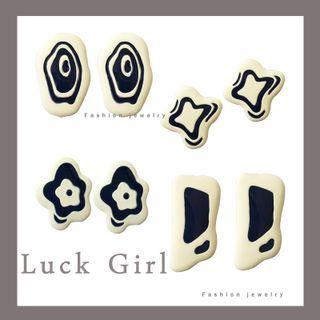 Print Resin Earring (various Designs)