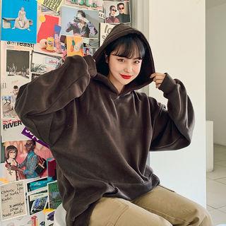 Oversize Polar-fleece Hoodie