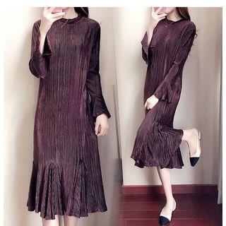 Ruffled Midi Dress