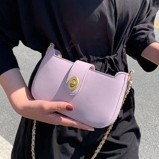 Mini Twist-lock Chain Crossbody Bag