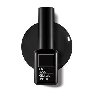 Apieu - One-touch Gel Nail (#bk01 Modern Black)